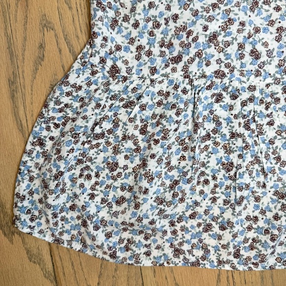 Final Touch Women’s Floral Print Babydoll Crop Spaghetti Strap Top Size Small - Picture 5 of 14